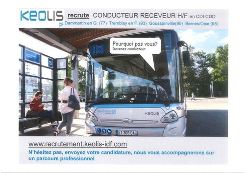 KEOLIS RECRUTE - Commune d'Iverny